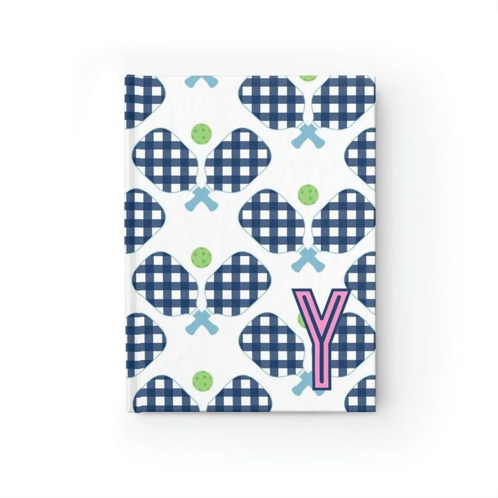 Pickleball Single Initial Journal-Notebooks & Notepads-CB Studio-The Grove