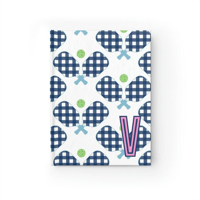 Pickleball Single Initial Journal-Notebooks & Notepads-CB Studio-The Grove