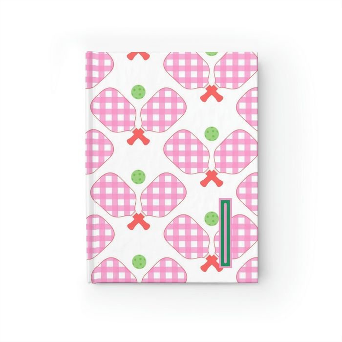 Pickleball Single Initial Journal-Notebooks & Notepads-CB Studio-The Grove