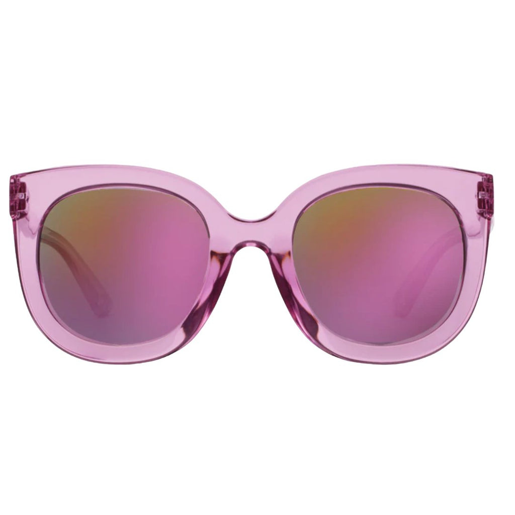 Pink Logging Out Reader Sunglasses-Peepers-The Grove