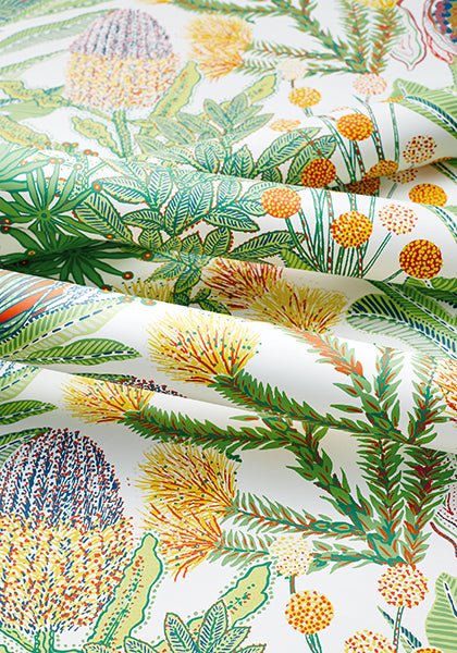 Protea Wallpaper-Wallpaper-Thibaut-The Grove