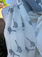 Racquet Time Sun Scarf/Wrap-Scarves-Runway Athletics-The Grove