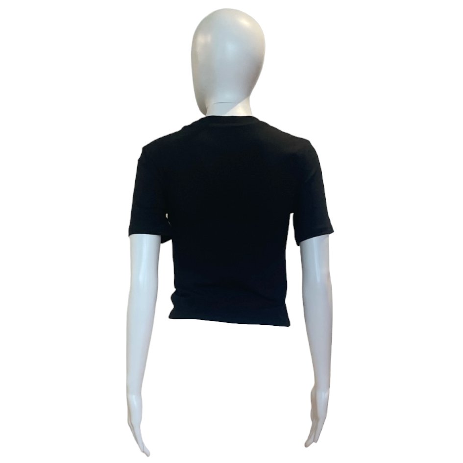 Rallie Cotton Short Sleeve Crewneck Tee | Black-French Connection-The Grove