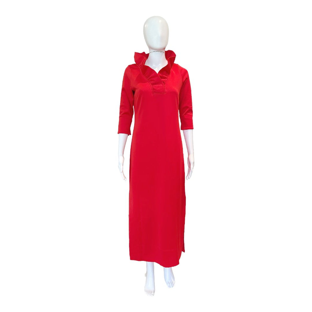 Renee Ruffneck Maxi Dress | Crimson-Dresses-Gretchen Scott-The Grove