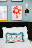 Ruffle Lumbar Pillow | Loews-Throw Pillows-Furbish Studio-The Grove