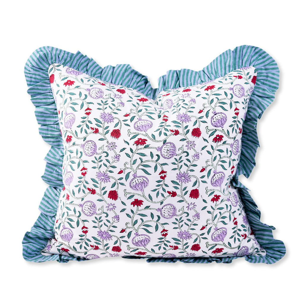 Ruffle Throw Pillow | Loews-Throw Pillows-Furbish Studio-The Grove