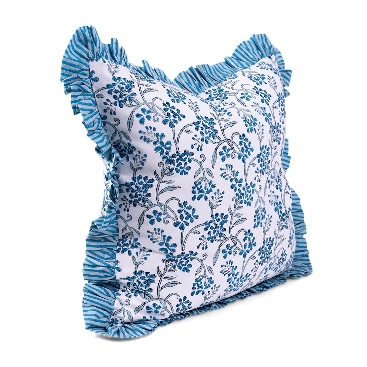 Ruffle Throw Pillow | Sanibel-Throw Pillows-Furbish Studio-The Grove