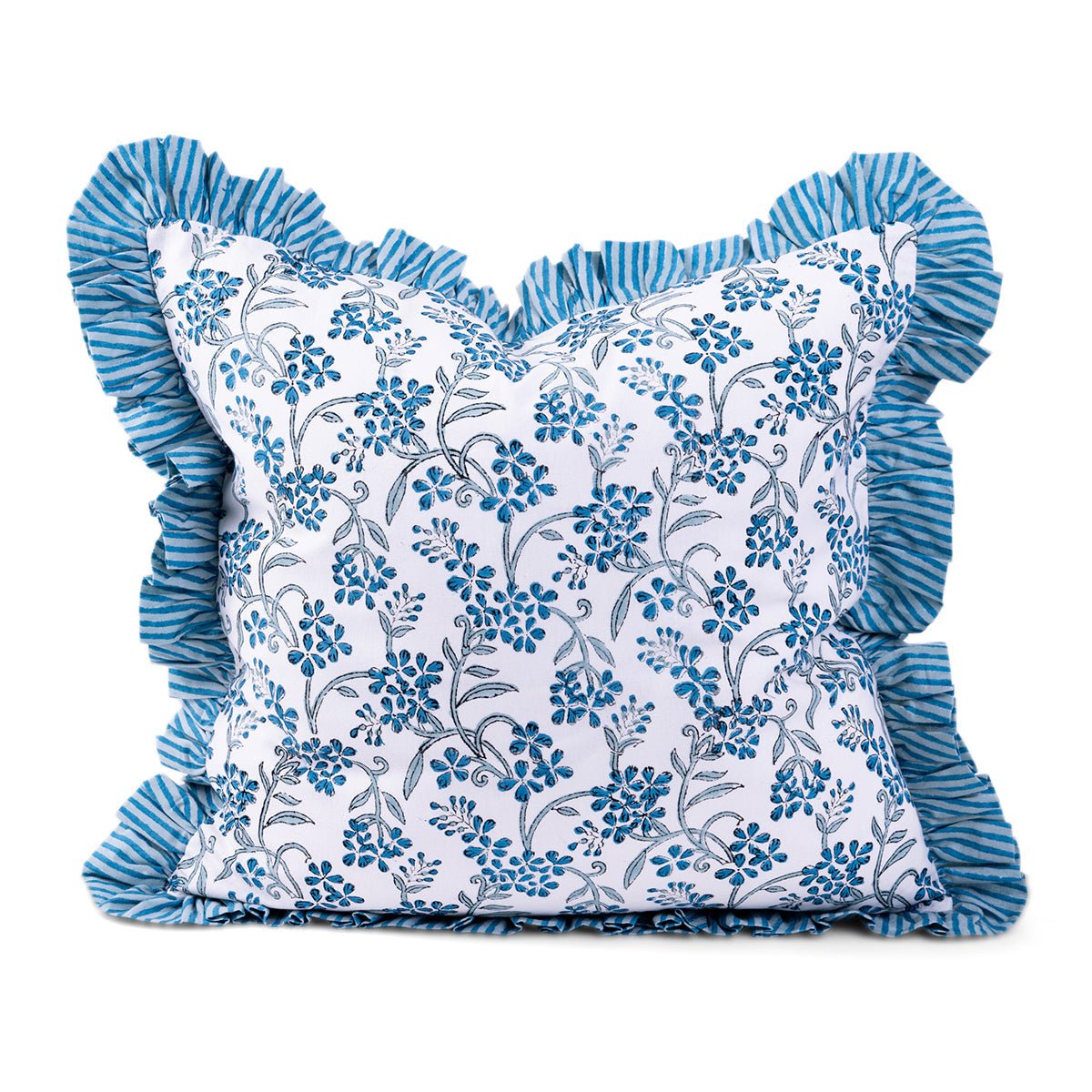 Ruffle Throw Pillow | Sanibel-Throw Pillows-Furbish Studio-The Grove