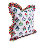 Ruffle Throw Pillow | Santini-Throw Pillows-Furbish Studio-The Grove