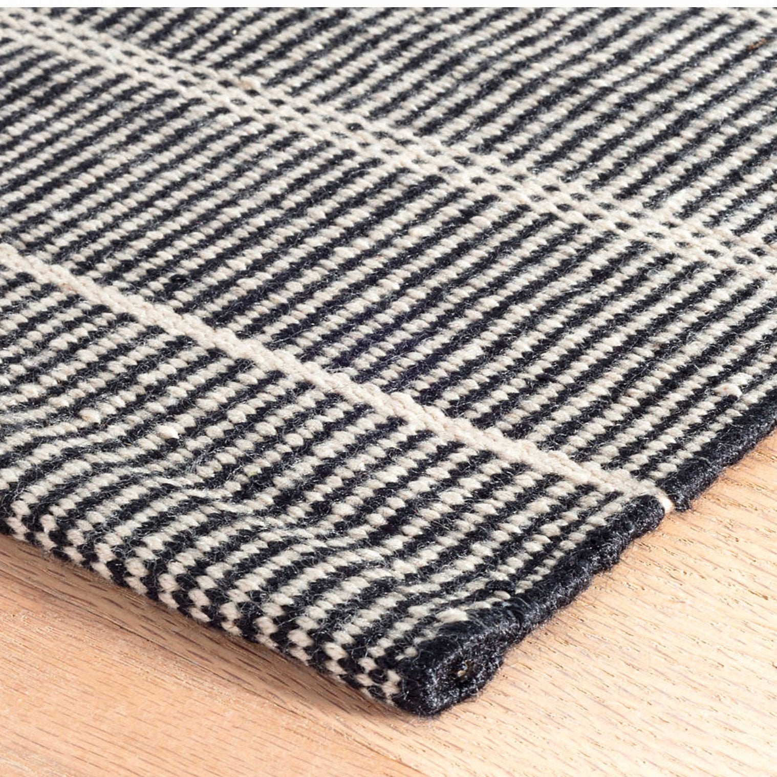 Samson Indoor/Outdoor Rug | Black-Rugs-Dash & Albert-The Grove