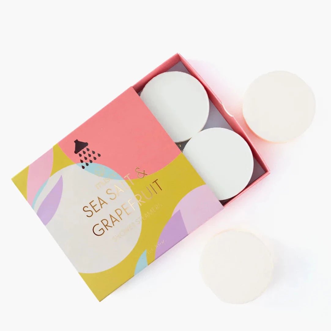 Sea Salt & Grapefruit Shower Steamers-Shower Steamer-Musee-The Grove