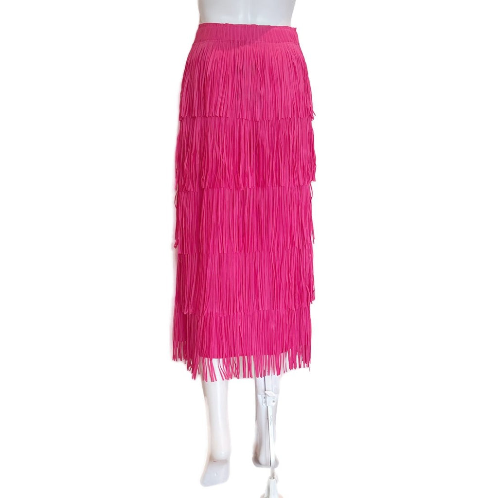 Shimmy Shimmy Skirt | Pink-Twist-The Grove