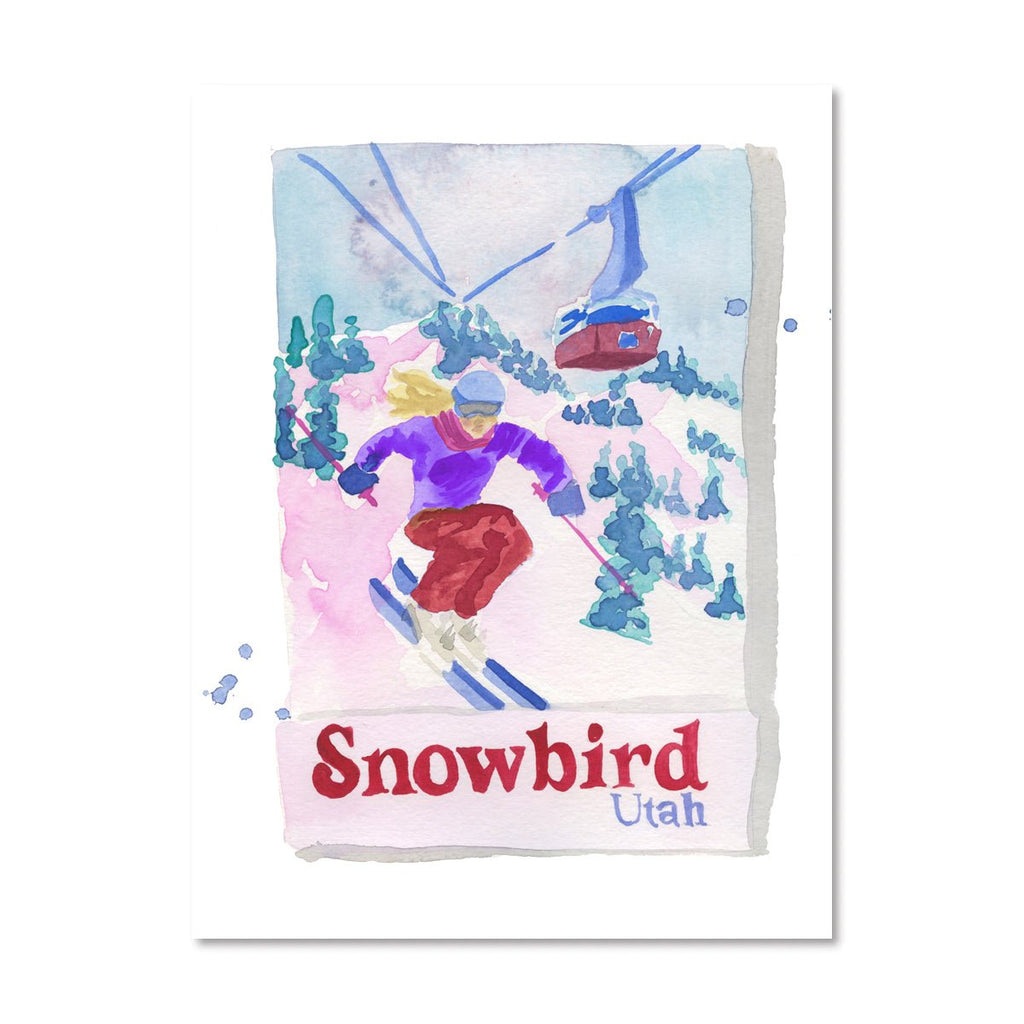 Snowbird Matchbook-Art Print-Furbish Studio-The Grove
