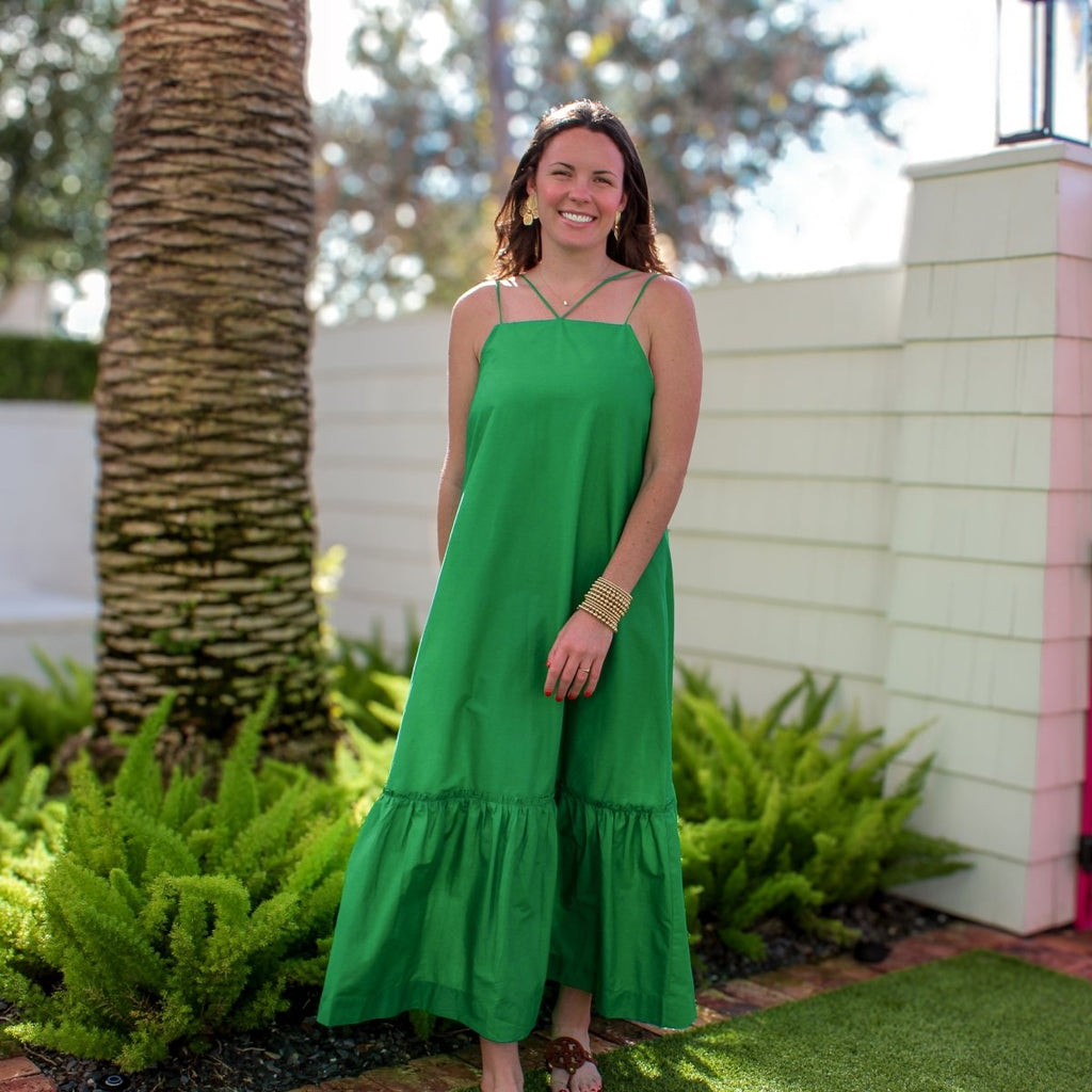 Sorrento Dress | Venice Green-Dresses-WKND-The Grove