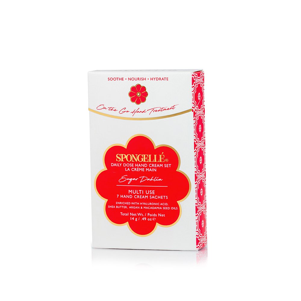 Sugar Dahlia Daily Dose Hand Cream Set-Hand Lotion-Spongellé-The Grove