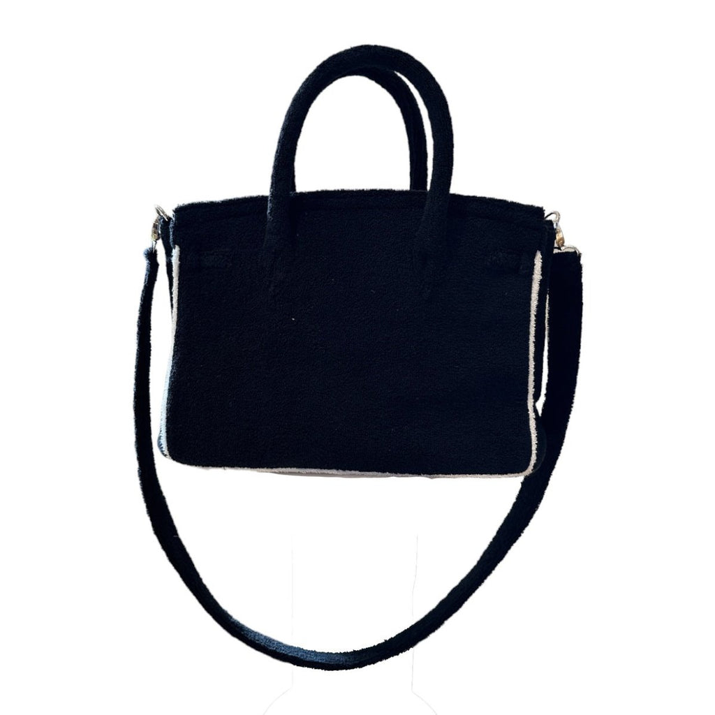 Terry Plage Bag | Black-Handbags-DLD-The Grove