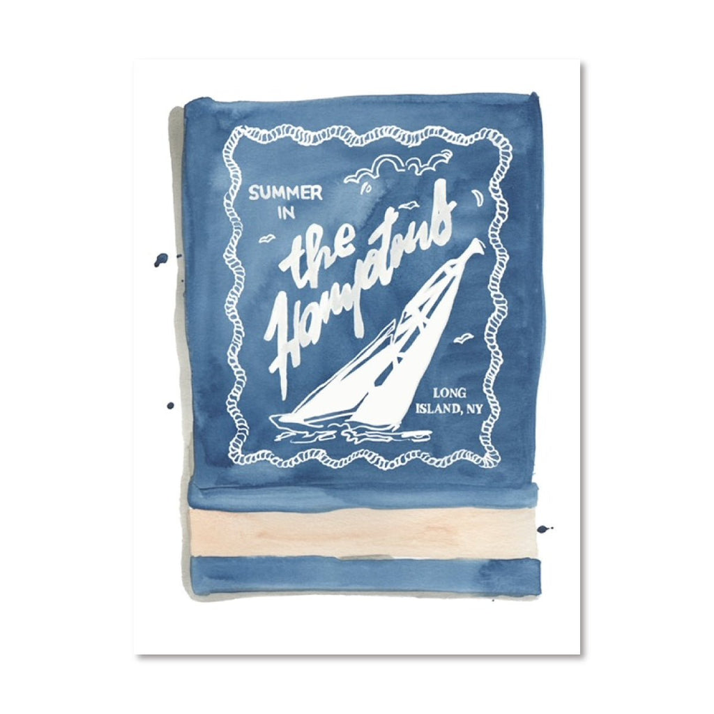 The Hamptons Matchbook-Art Print-Furbish Studio-The Grove