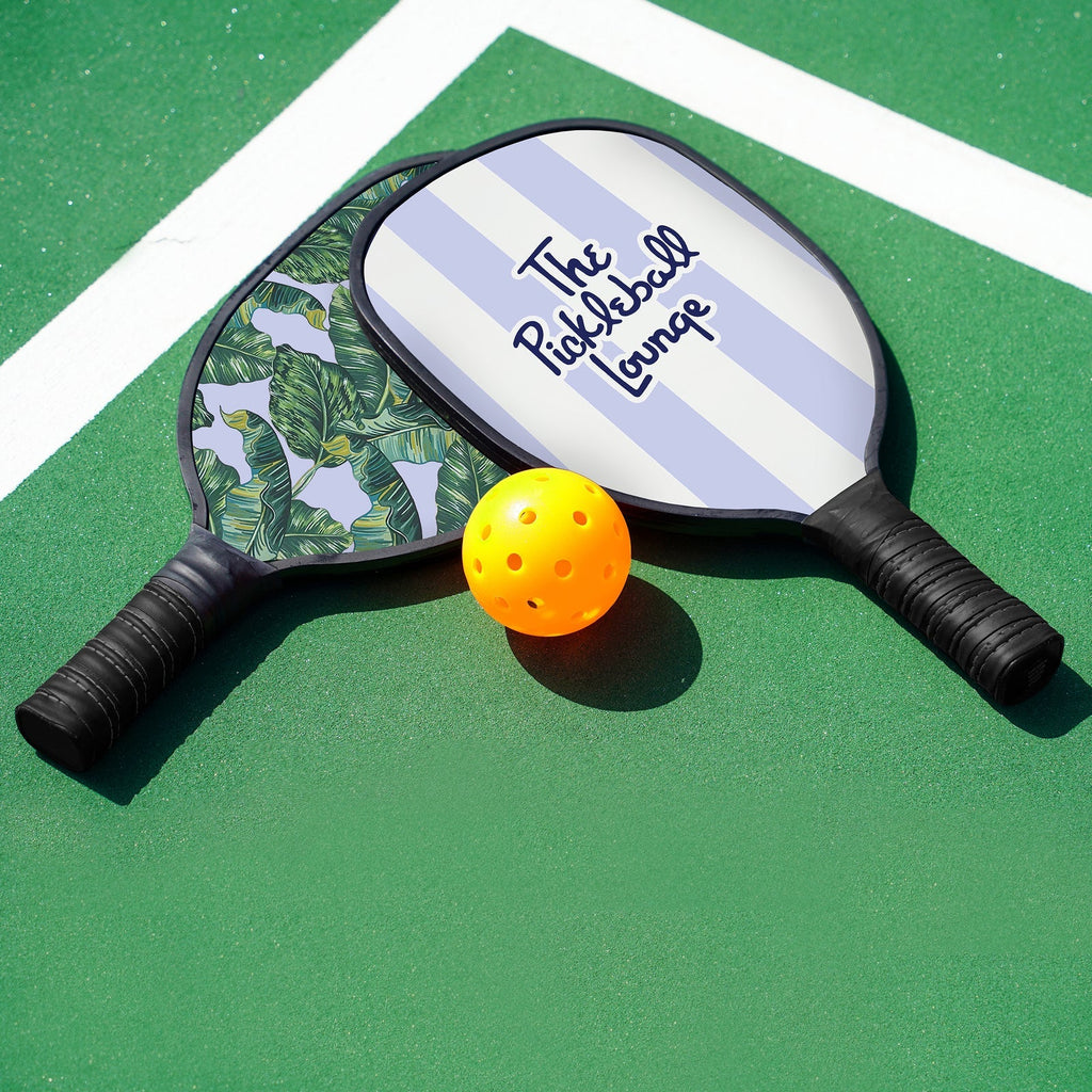 The Pickleball Lounge Paddle | Blue-Jill & Ally-The Grove