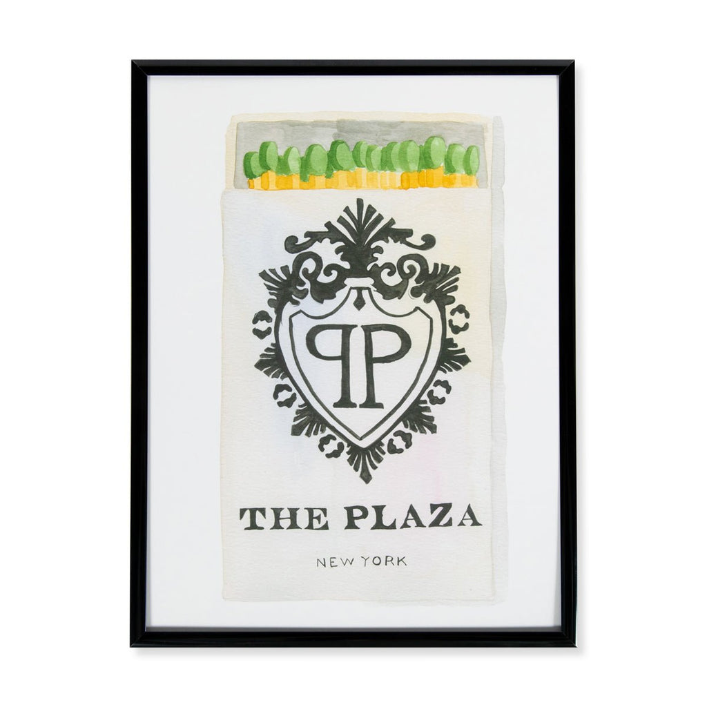 The Plaza NY Matchbook-Art Print-Furbish Studio-The Grove