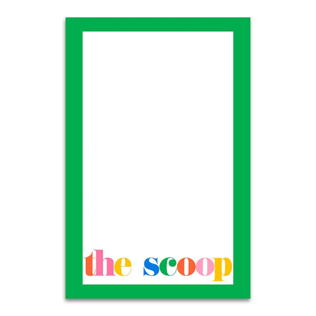 The Scoop Notepad, Kelly-Notepad-Clementine WP-The Grove