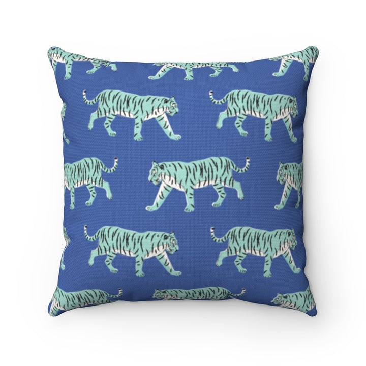 Tiger Indoor/Outdoor Pillow | Square-Throw Pillows-CB Studio-The Grove