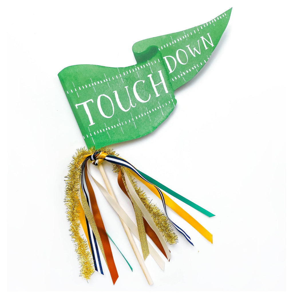 Touchdown Football Tailgate Party Pennant-Decor-Cami Monet-The Grove