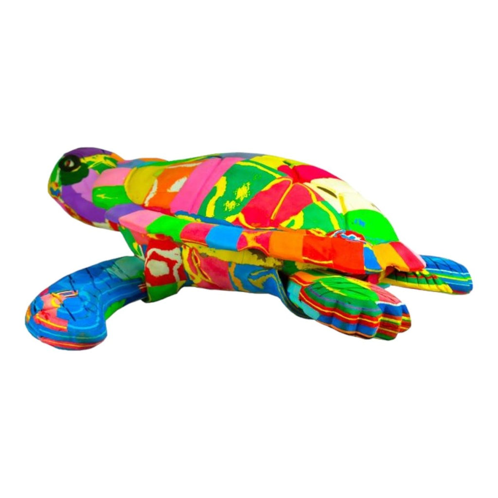 Turtle Flip Flop Sculpture | Medium-Decor-Ocean Sole-The Grove
