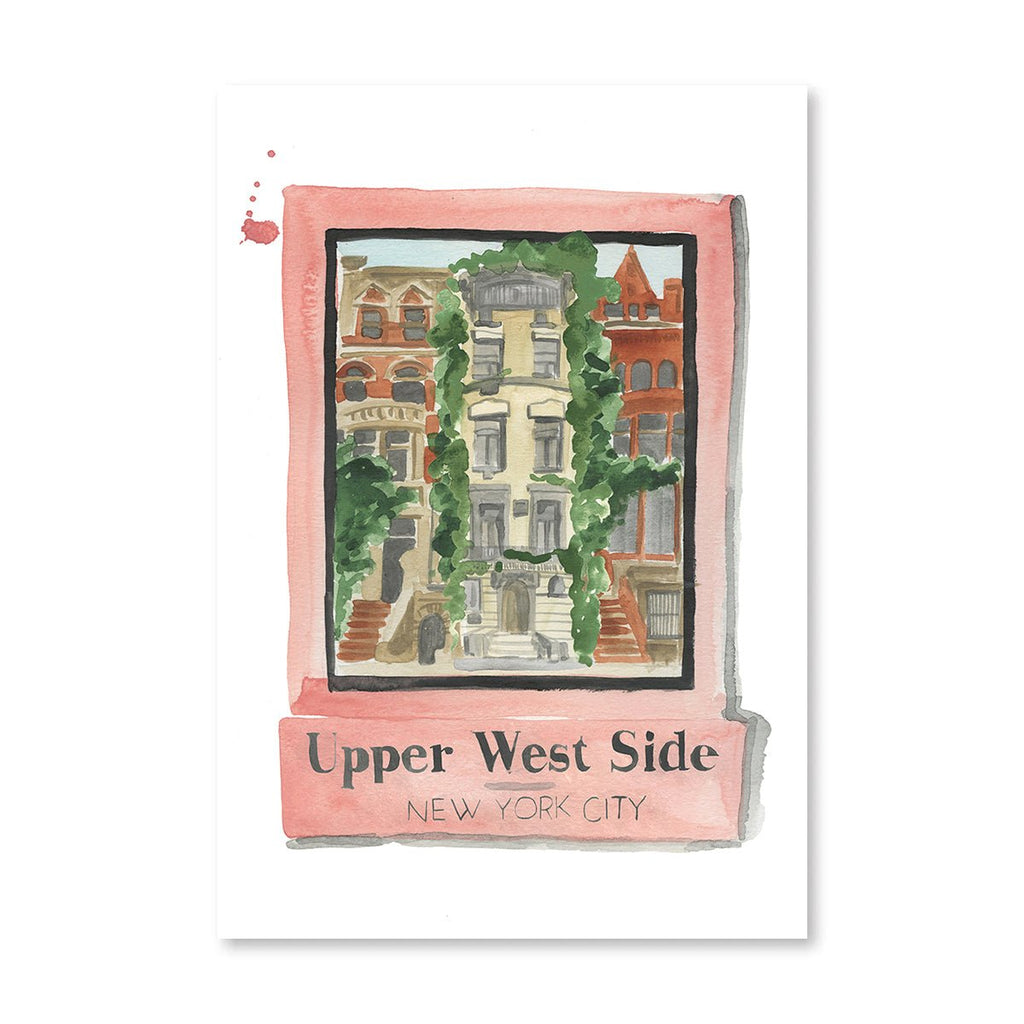 Upper West Side NYC Matchbook-Art Print-Furbish Studio-The Grove