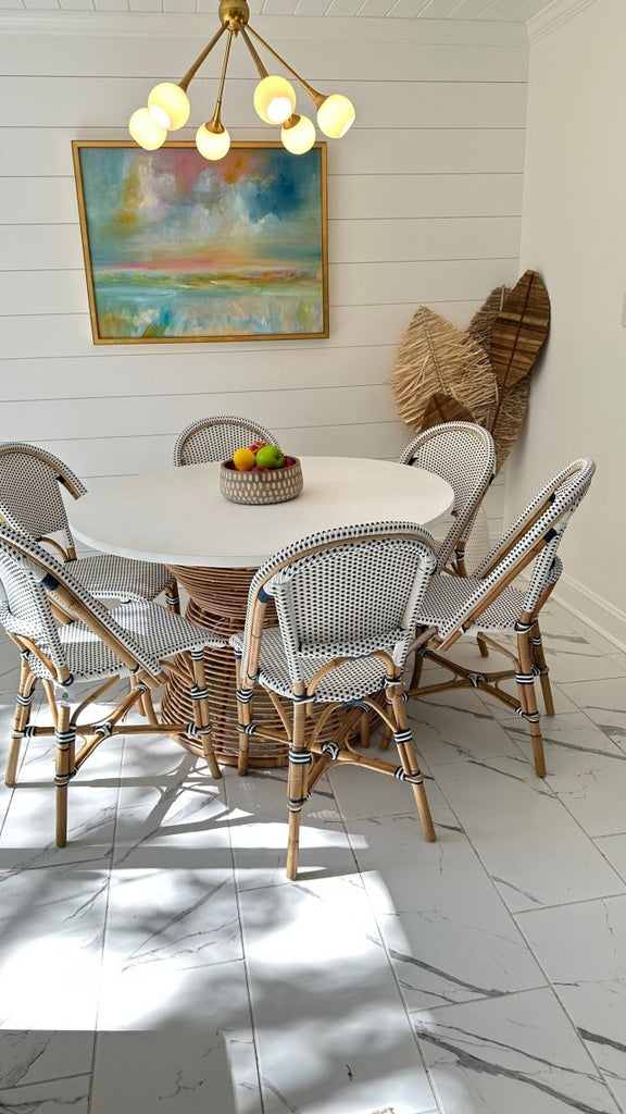 Vale Dining Chair | White-Dining Chairs-Auden & Avery-The Grove