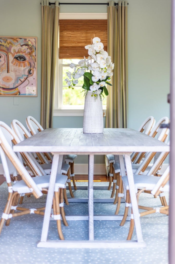 Vale Dining Chair | White-Dining Chairs-Auden & Avery-The Grove