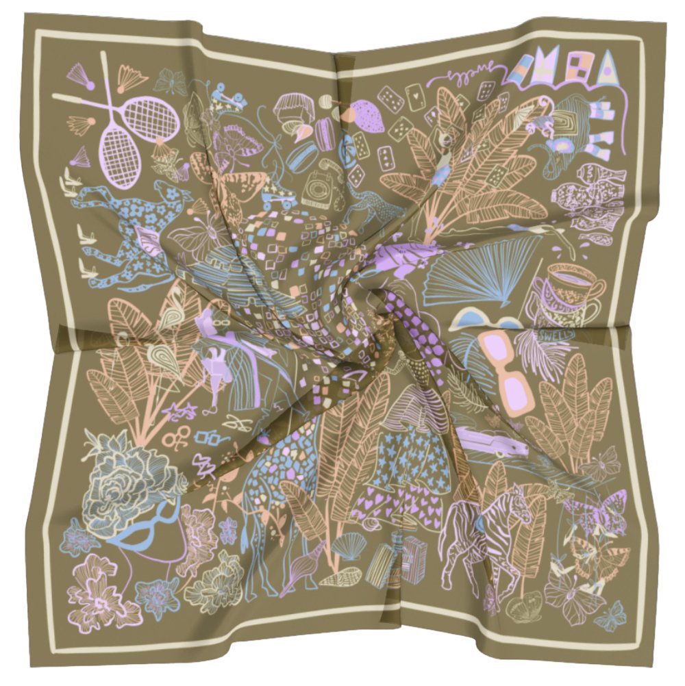 Valensole Scarf-Swells-The Grove