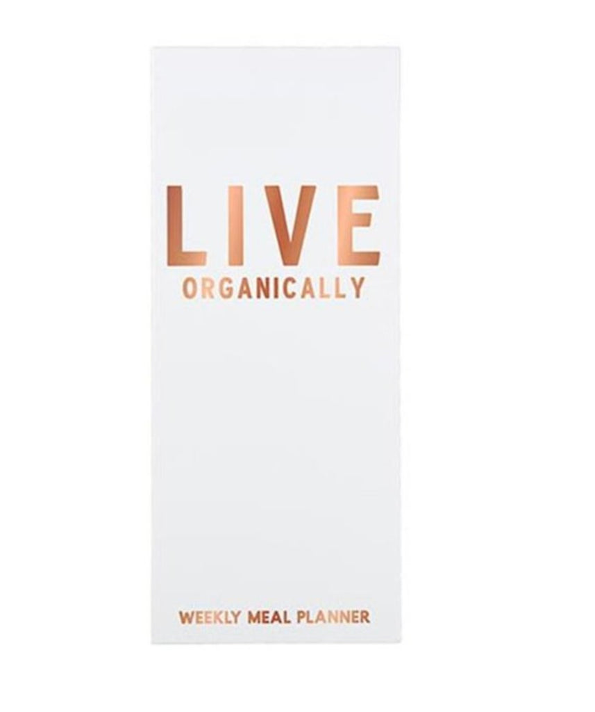 Weekly Meal Planner | Live Organically-Meal Planner-Clementine WP-The Grove