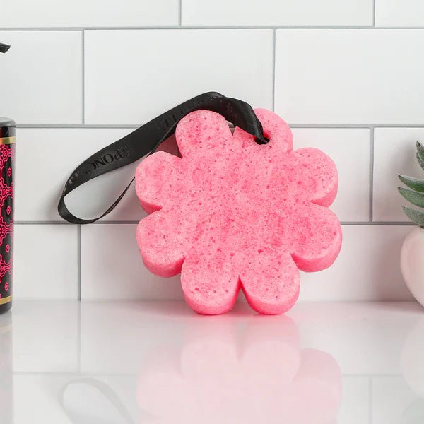 Wild Flower Bath Sponge | Bulgarian Rose-Body Care-Spongelle-The Grove