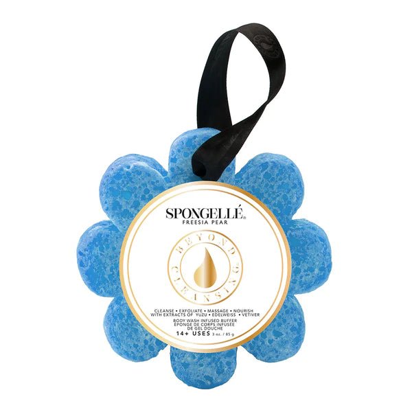 Wild Flower Bath Sponge | Freesia Pear-Body Care-Spongelle-The Grove