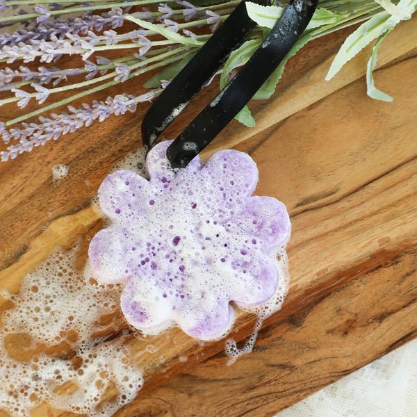 Wild Flower Bath Sponge | French Lavender-Body Care-Spongelle-The Grove