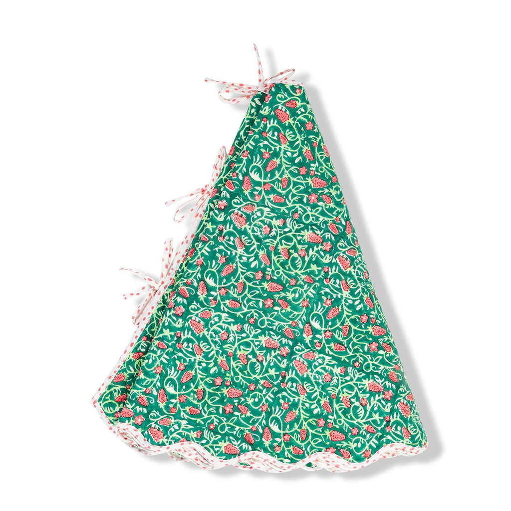 Winter Advent Tree Skirt-Christmas Tree Skirts-Furbish Studio-The Grove